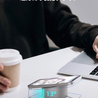 Magsafe 充電器用 スタンド ワイヤレス充電スタンド マグセーフ スマホスタンド 卓上 滑り止め 326g 安定感 アルミ合金-iPhone12/12 Pro/12 mini に対応の画像