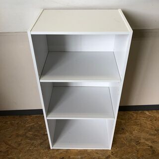 カラーボックス 3段 収納ボックス ホワイト