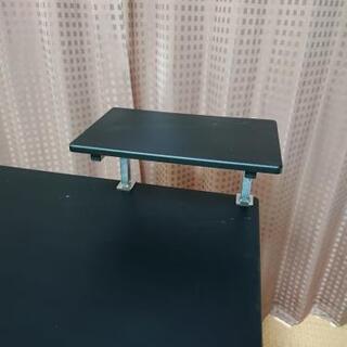 黒いデスク パソコンデスク 勉強机などに　の画像