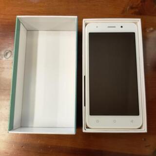 新品Geanee ADP-503G ホワイト　携帯電話　
