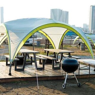 コールマン テントタープ パーティーシェード/360 ライムグリーン 新品