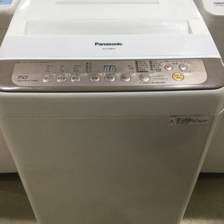 洗濯機 パナソニック 7.0kg 2017年製 NA-F70PB10