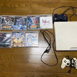 PS3本体+コントローラ2つ+ソフト９本