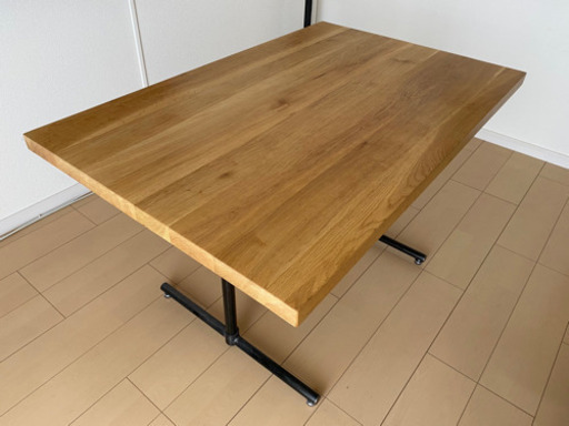 クラッシュゲート ダイニングテーブル 美品