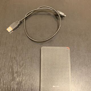 BUFFALO 外付けSSD 480G　お売りいたします！