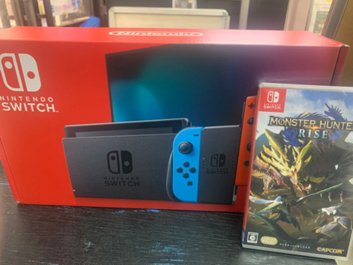 定価以下 新品 未使用 ニンテンドースイッチ モンスターハンターライズセット 2021/05/24