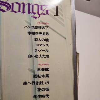 昭和懐かしLPレコード楽譜付きの画像