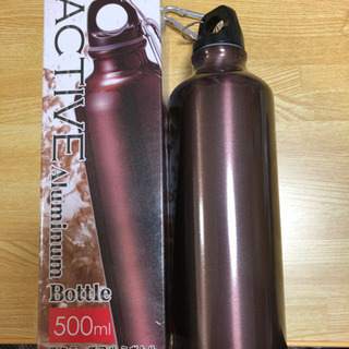 売約済！500mlカラビナ付！アルミボトル