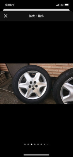 30セルシオ後期　純正ホイール17インチ