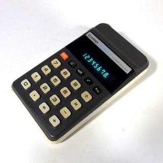 CASIO カシオ レトロ 電卓 パーソナルM-1 蛍光管 レガシー家電 取説有の画像