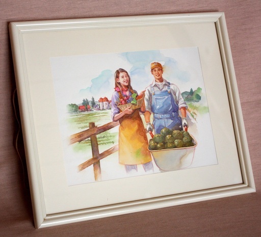 絵画 水彩画 人物画 イラスト 原画 肉筆 プロの作品 1点もの