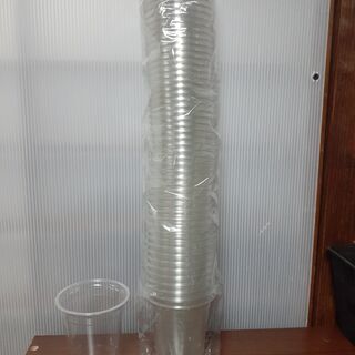 プラスチックカップ420ml　（14オンス）ペットカップ の画像