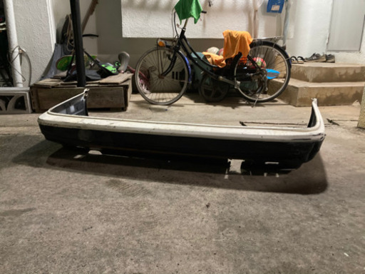 ae86 純正リアバンパー　ホースメント付き