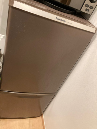 パナソニック冷蔵庫 138L ブラウン