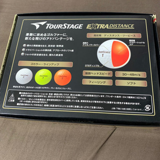 お相手決まりました。【新品】ゴルフボール 12個入り TOURSTAGE EXTRADISTANCEの画像
