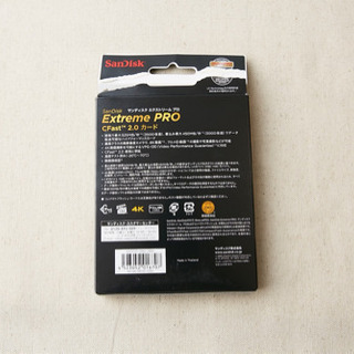 サンディスク エクストリームプロ CFast2.0カード 128GBの画像