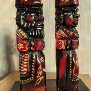 木彫り人形の画像