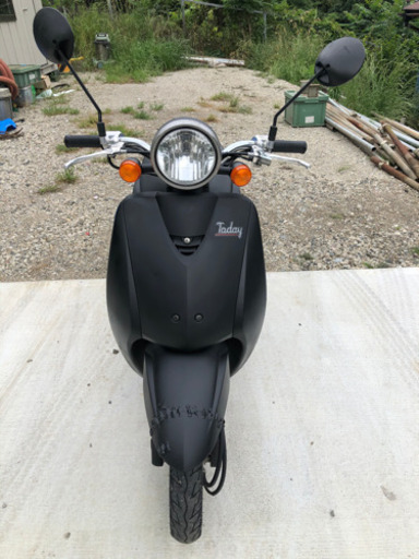 横浜発！4スト原付50cc・ホンダ・today(AF61)つや消し黒塗装（ワンオーナー）中古車