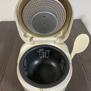 炊飯器 0.5～3合 Panasonic‼︎ ＋5kg米びつの画像