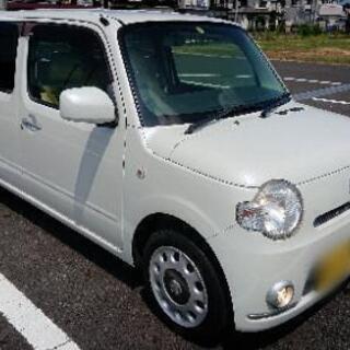 ミラココア X 22年 L675S 白 車検満タン