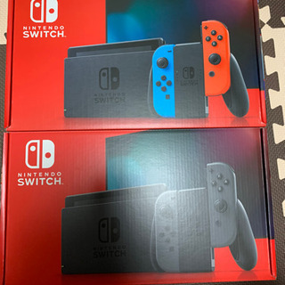任天堂　スイッチ　Switch 本体　2台セット　ネオンとグレー