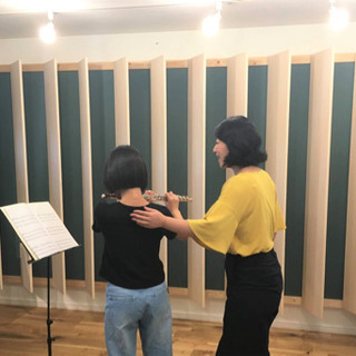 無理なく楽しみながら上達できるフルート教室の画像