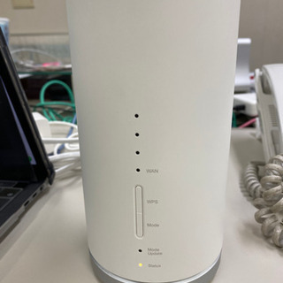 美品 Huawei 【au版】Speed Wi-Fi HOME L01 HWS31MWA ホワイトの画像