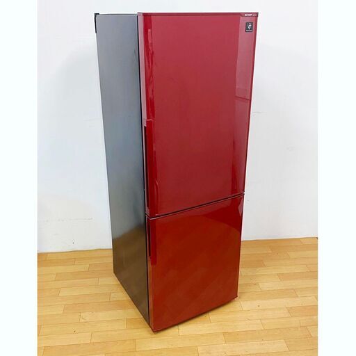 シャープ SHARP 270L 2ドア冷蔵庫 SJ-PD27X-R 2013年製　/SL1