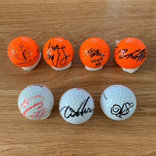 女子プロゴルファー　サインボール