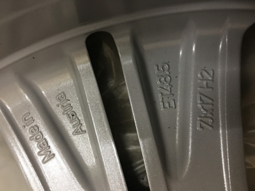ベンツC200に履いていたホイール