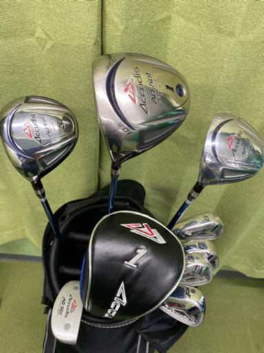左利き用！一部新品！Accuses ad-501☆メンズ☆ゴルフクラブセット