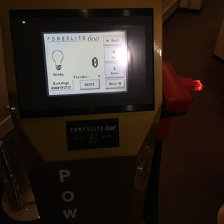 ①パワーライト 脱毛機 中古の画像