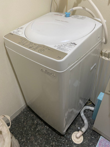 TOSHIBA洗濯機！