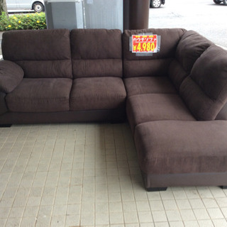 中古品 カウチソファ 当日お持ち帰り限定