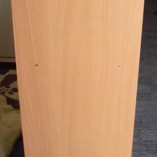 JM11295)本棚 ライトブラウン W60.0cm X H87.2cm X D29.0cm 中古品【取りに来られる方限定】の画像