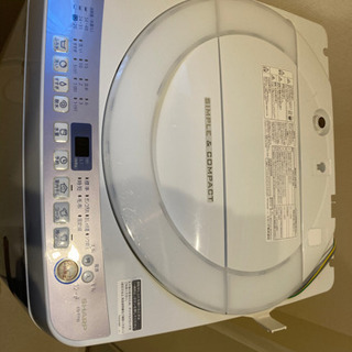 ２０１８年洗濯機7キロ美品の画像