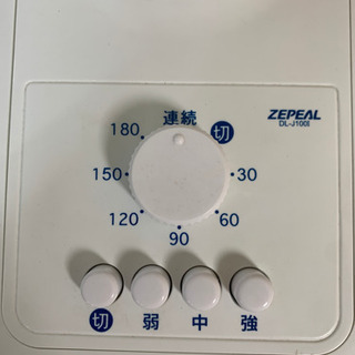 美品！ 2019年式 ZEPEAL 扇風機 DL-J100Iの画像