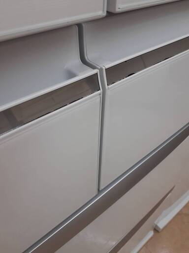【⭐6ヶ月保証⭐】2017年製 ?フレンチドア?三菱 MITSUBISHI 470L冷蔵庫 MR-WX47A-W1