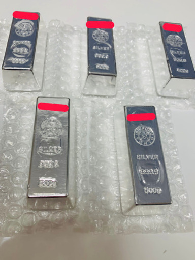 500g×5枚 即発送 シルバー インゴット 2.5kg 石福ISHIFUKU