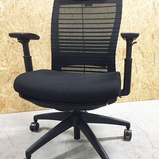関家具 オフィスチェア 事務イス オットマン付き メッシュ素材 ...