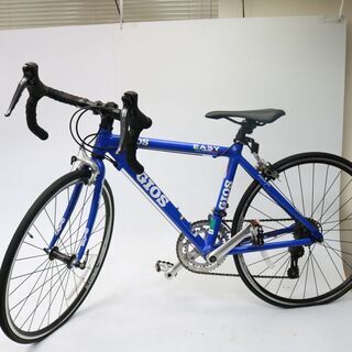 R636) GIOS ジオス EASY イージー キッズ 子供用 ロードバイク SITレバー 6速 380mm 22インチ 自転車 【防犯登録解除済み】