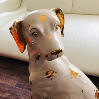 犬　置物の画像