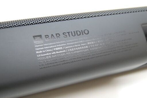 JBL 2.0chサウンドバー BAR STUDIO リモコン付き Bluetooth HDMI AUX 音出し確認済み ジェービーエ