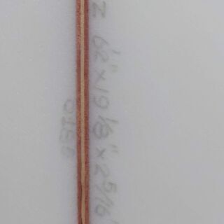 ①サーフボード6.2・FCSフィン付き　中古品の画像