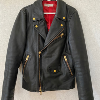 ヴァンキッシュ　VANQUIRSH メンズ　ライダース　レザー　牛革