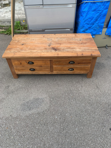 ノットアンティークス◆HELICO◆ヘリコ◆コーヒーテーブル◆センターテーブル　杉古材　リビングテーブル　CRASH GATE 男前