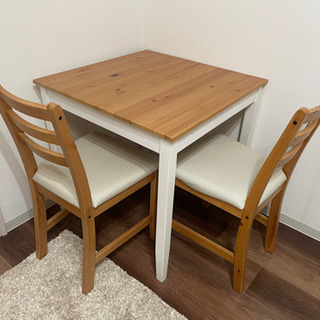 受け渡し決まりました//値下げしました//IKEA ダイニングテ...