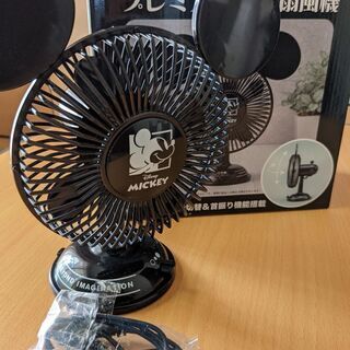 USB卓上扇風機　ミッキーマウスの画像