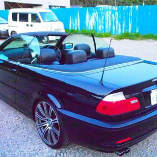 H16年　BMW　３シリーズ　車検あり　オープンカーカブリオレ　本革　社外部品　035の画像