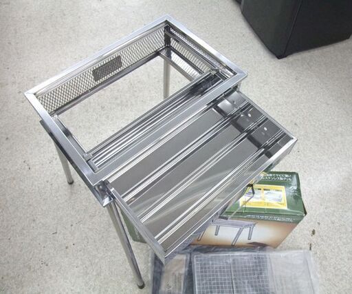 美品 コールマン クールスパイダーステンレスグリル BBQグリル アウトドア 170-9309 Coleman ☆ PayPay(ペイペイ)決済可能 ☆ 札幌市 北区 屯田